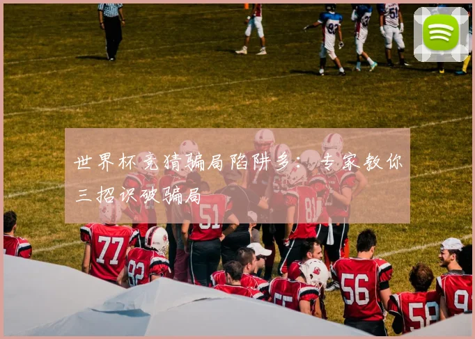 世界杯竞猜骗局陷阱多：专家教你三招识破骗局